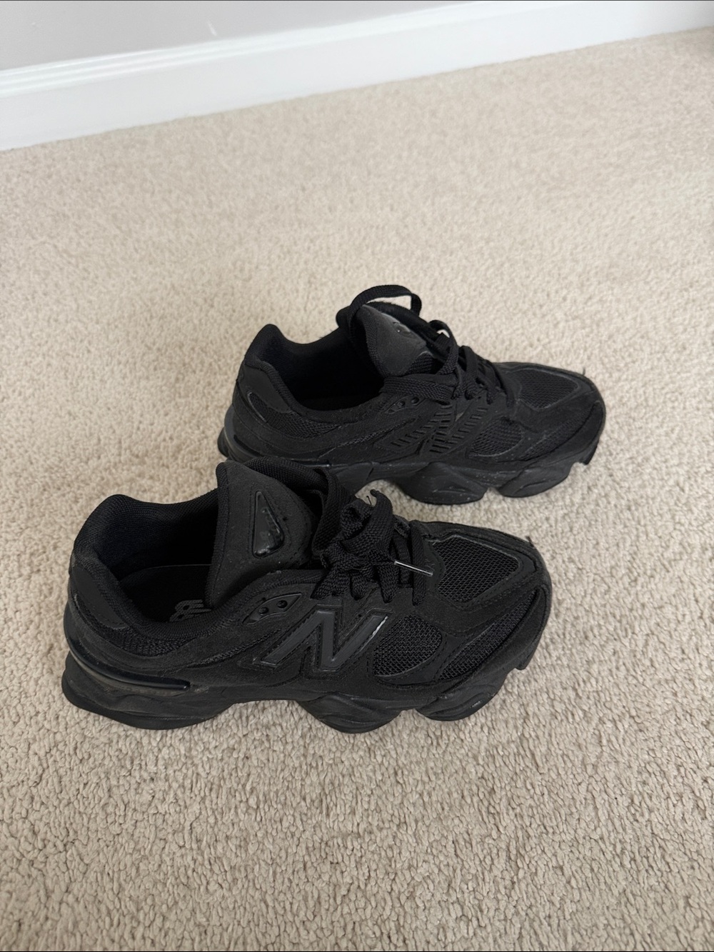 New Balance Kids Black Athletic Sneakers